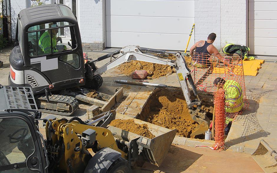 assainissement canalisation Plailly